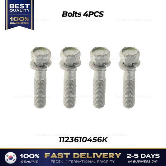 Genuine Bolts 4PCS 1123610456K for Hyundai Kia