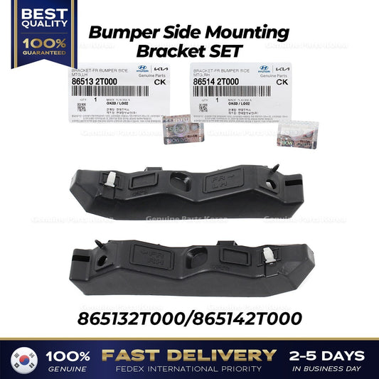 Genuine Bumper Side Mounting Bracket SET 865132T000 865142T000 for Kia Optima