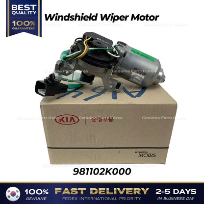 Genuine Windshield Wiper Motor 981102K000 for Kia Soul