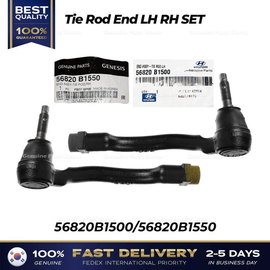 Genuine Tie Rod End LH RH SET 56820B1500 56820B1550 for Hyundai Genesis