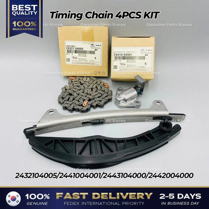 Genuine Timing Chain 4PCS KIT for Kia Picanto