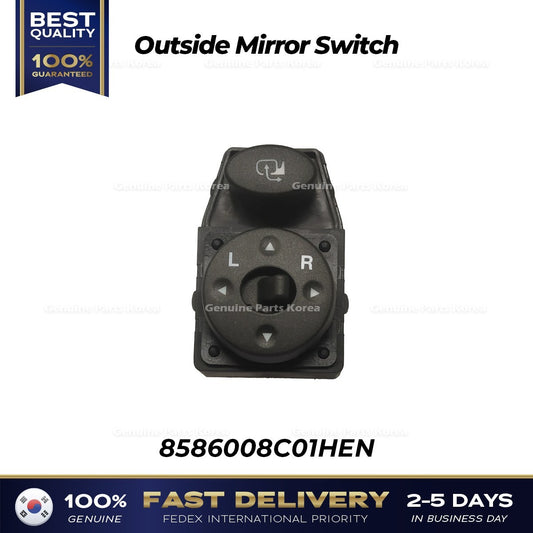 Genuine Outside Mirror Switch 8586008C01HEN for Ssangyong Rexton