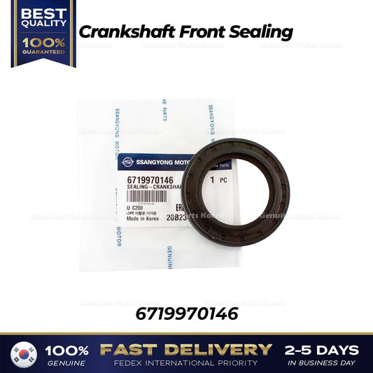 Genuine Crankshaft Front Sealing 6719970146 for Ssangyong Rexton G4 Koranco C