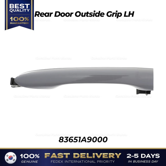 Genuine Rear Door Outside Grip LH 83651A9000 for Kia Sedona