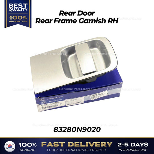 Genuine Rear Door Outside Handle RH 836604H150P2S for Hyundai H1 Grand Starex