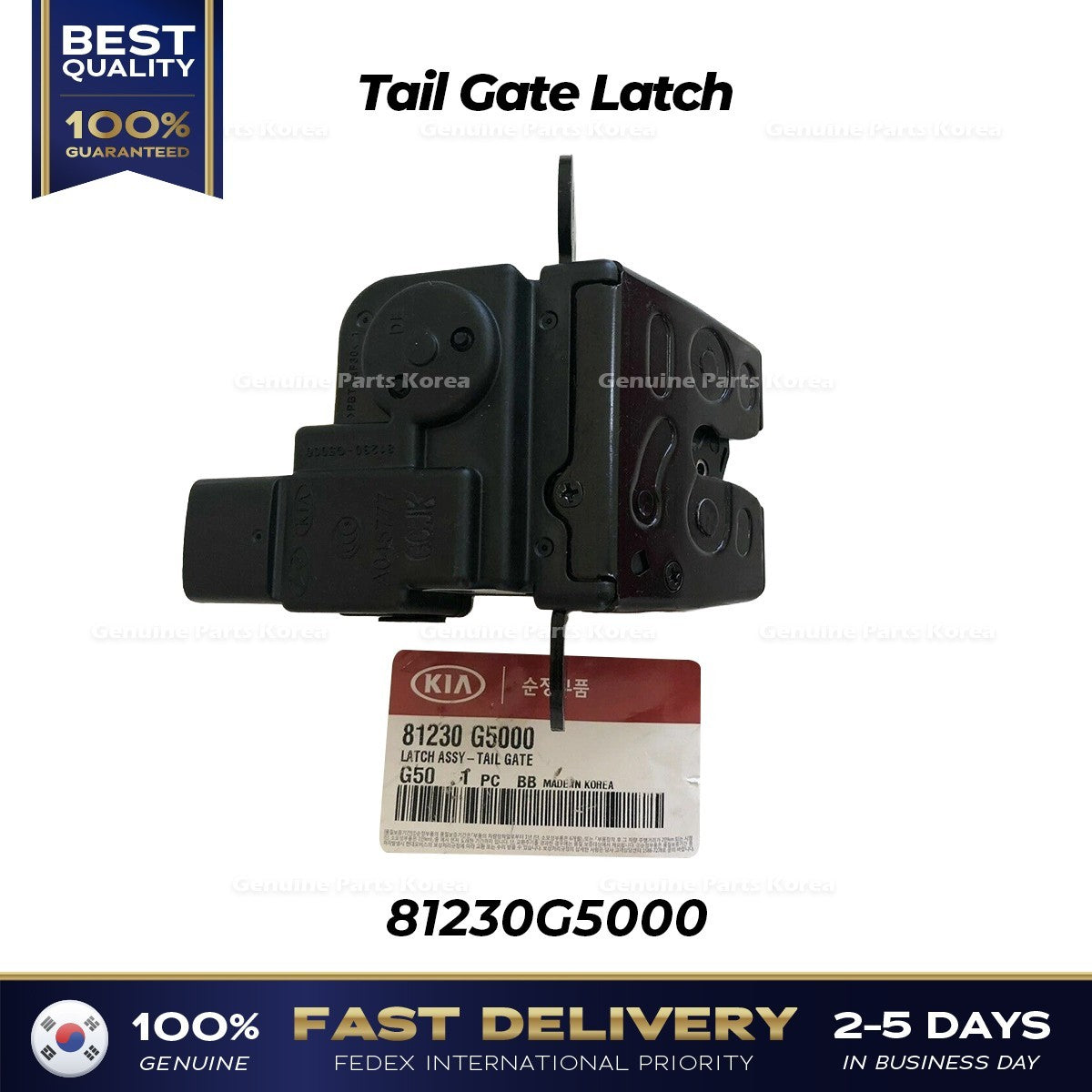 Genuine Tail Gate Latch 81230G5000 for Kia Niro