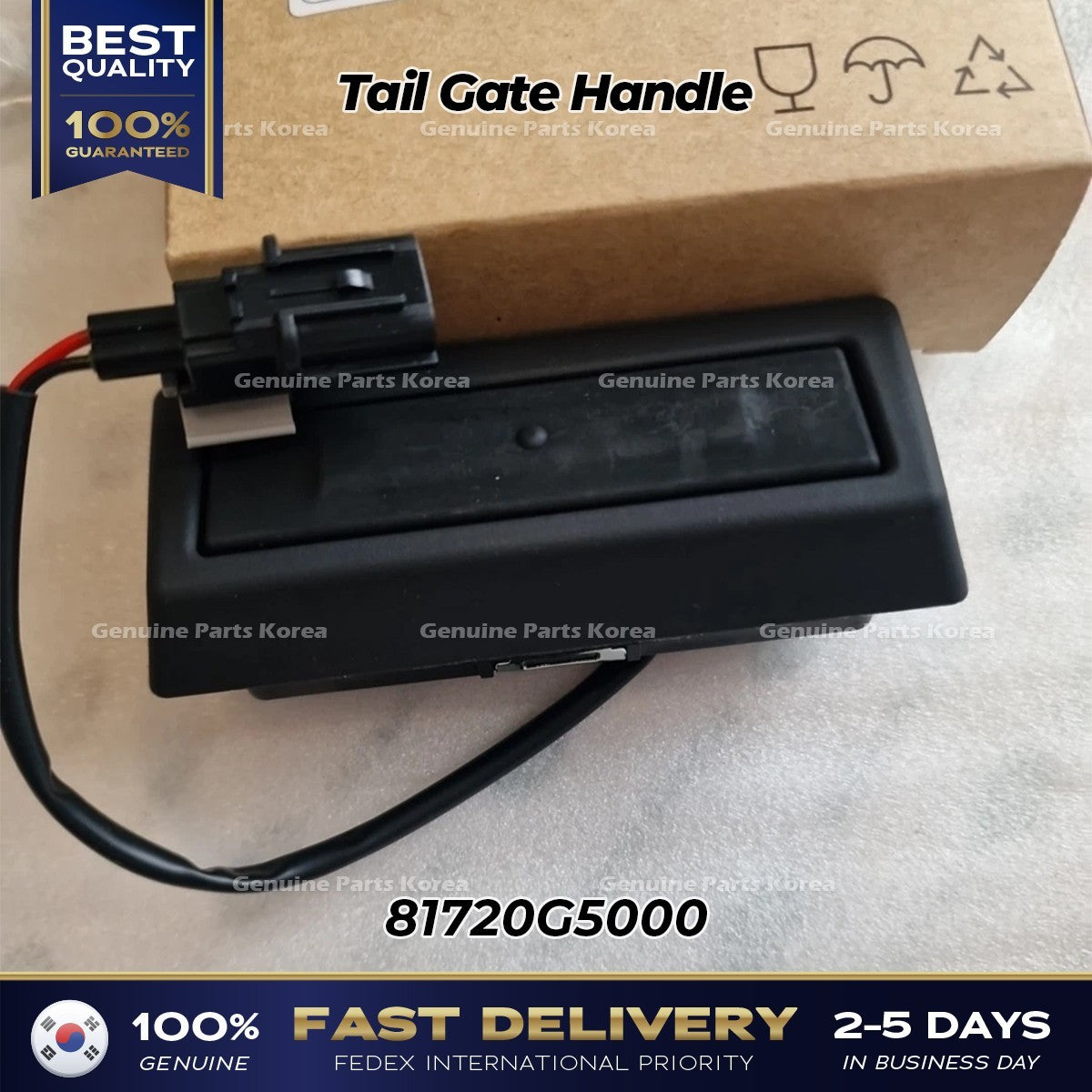 Genuine Tail Gate Handle 81720G5000 for Kia Niro
