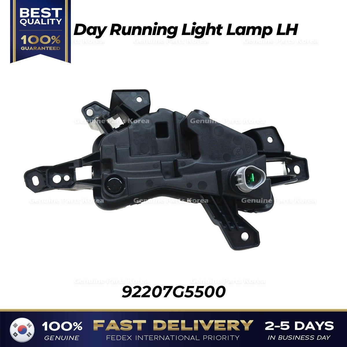 Genuine Day Running Light Lamp LH 92207G5500 for Kia Niro