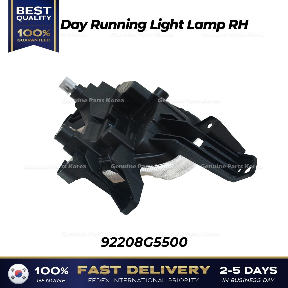 Genuine Day Running Light Lamp RH 92208G5500 for Kia Niro