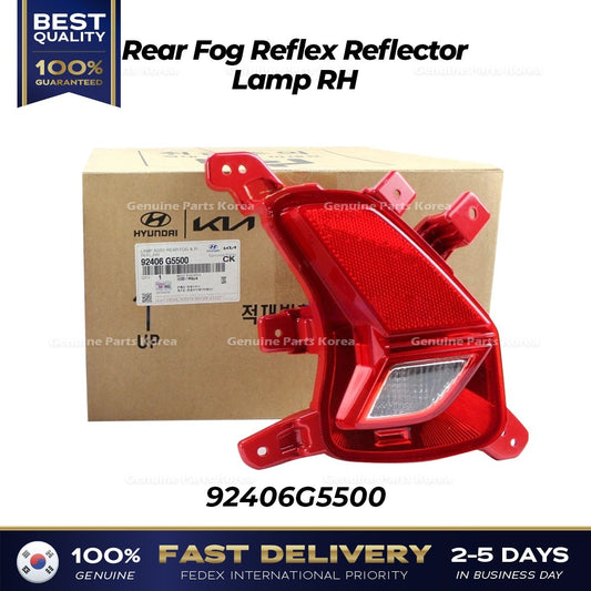 Genuine Rear Fog Reflex Reflector Lamp RH 92406G5500 for Kia Niro