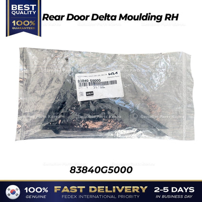 Genuine Rear Door Delta Moulding RH 83840G5000 for Kia Niro