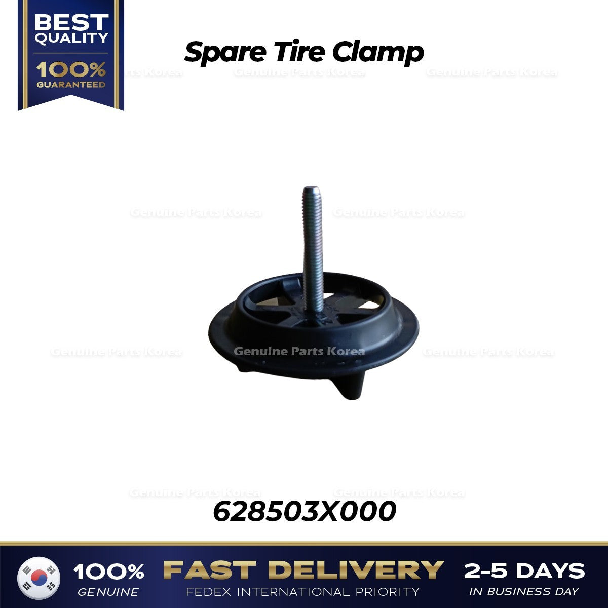 Genuine Spare Tire Clamp 628503X000 for Hyundai Elantra Sonata Kia Forte