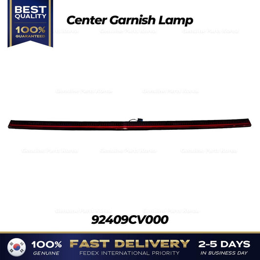 Genuine Center Garnish Lamp 92409CV000 for Kia EV6