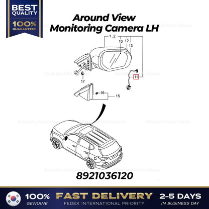 Genuine Around View Monitoring Camera LH 8921036120 for Ssangyong Rexton G4