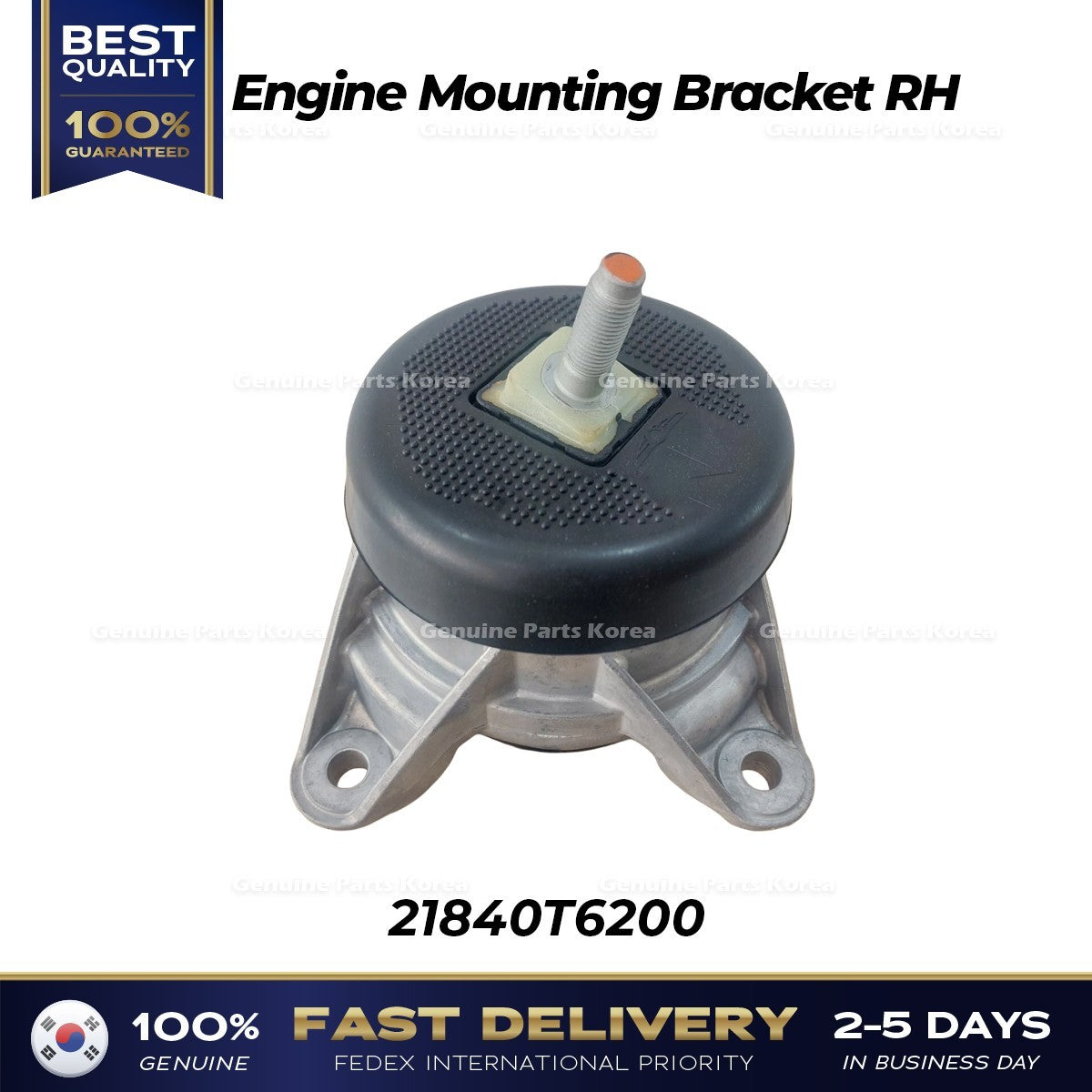 Genuine Engine Mounting Bracket RH 21840T6200 for Hyundai Genesis GV80