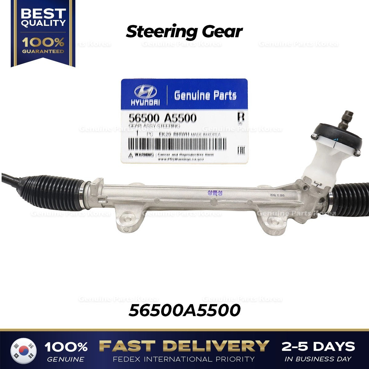 Genuine Steering Gear 56500A5500 for Hyundai Elantra