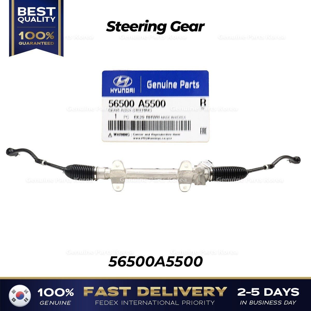 Genuine Steering Gear 56500A5500 for Hyundai Elantra