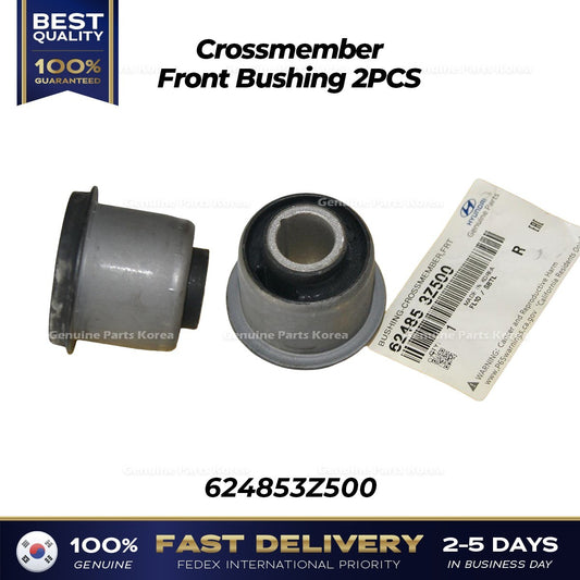 Genuine Crossmember Front Bushing 2PCS 624853Z500 for Kia Forte