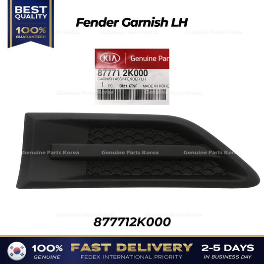 Genuine Fender Garnish LH 877712K000 for Kia Soul