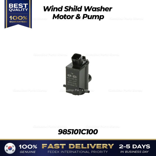 Genuine Wind Shild Washer Motor & Pump 985101C100 for Hyundai Accent