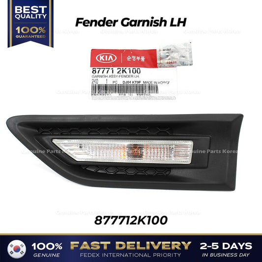 Genuine Fender Garnish LH 877712K100 for Kia Soul