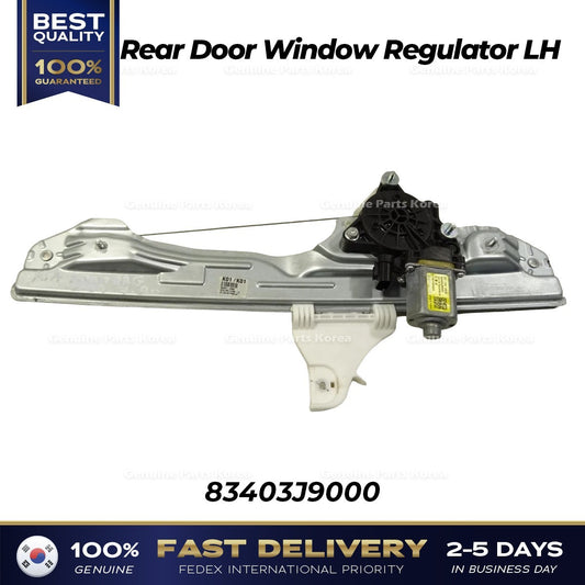 Genuine Rear Door Window Regulator LH 83403J9000 for Hyundai Kona