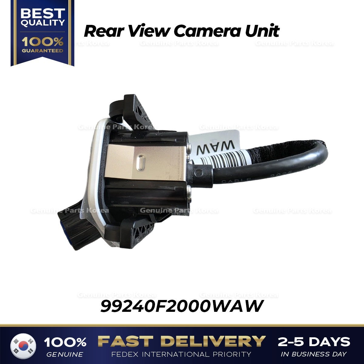 Genuine Rear View Camera Unit 99240F2000WAW for Hyundai Elantra