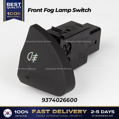 Genuine Front Fog Lamp Switch 9374026600 for Hyundai Santa Fe
