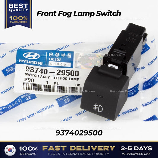 Genuine Front Fog Lamp Switch 9374029500 for Hyundai Elantra