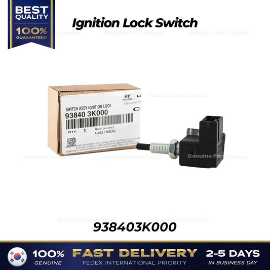 Genuine Ignition Lock Switch 938403K000 for Hyundai Elantra Sonata Kia Forte