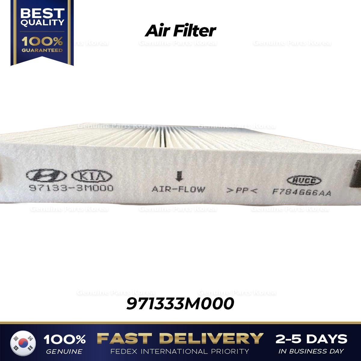 Genuine Air Filter 971333M000 for Hyundai Equus Genesis G80