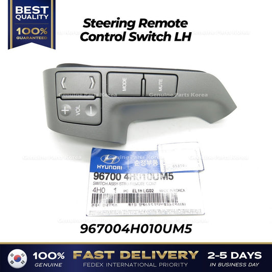 Genuine Steering Remote Control Switch LH 967004H010UM5 for Hyundai H1