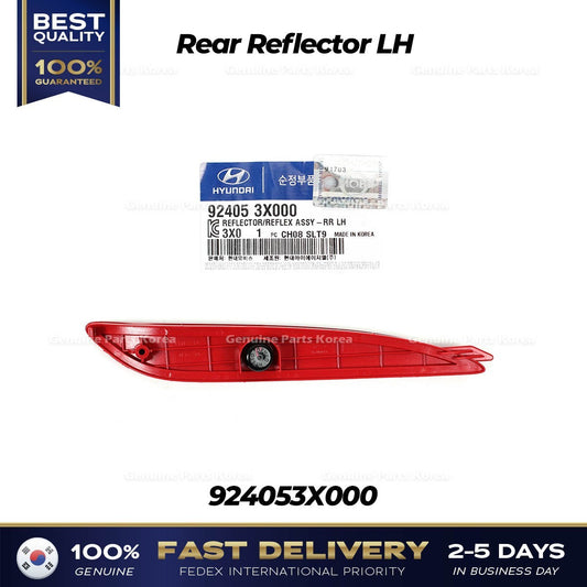Genuine Rear Reflector LH 924053X000 for Hyundai Elantra