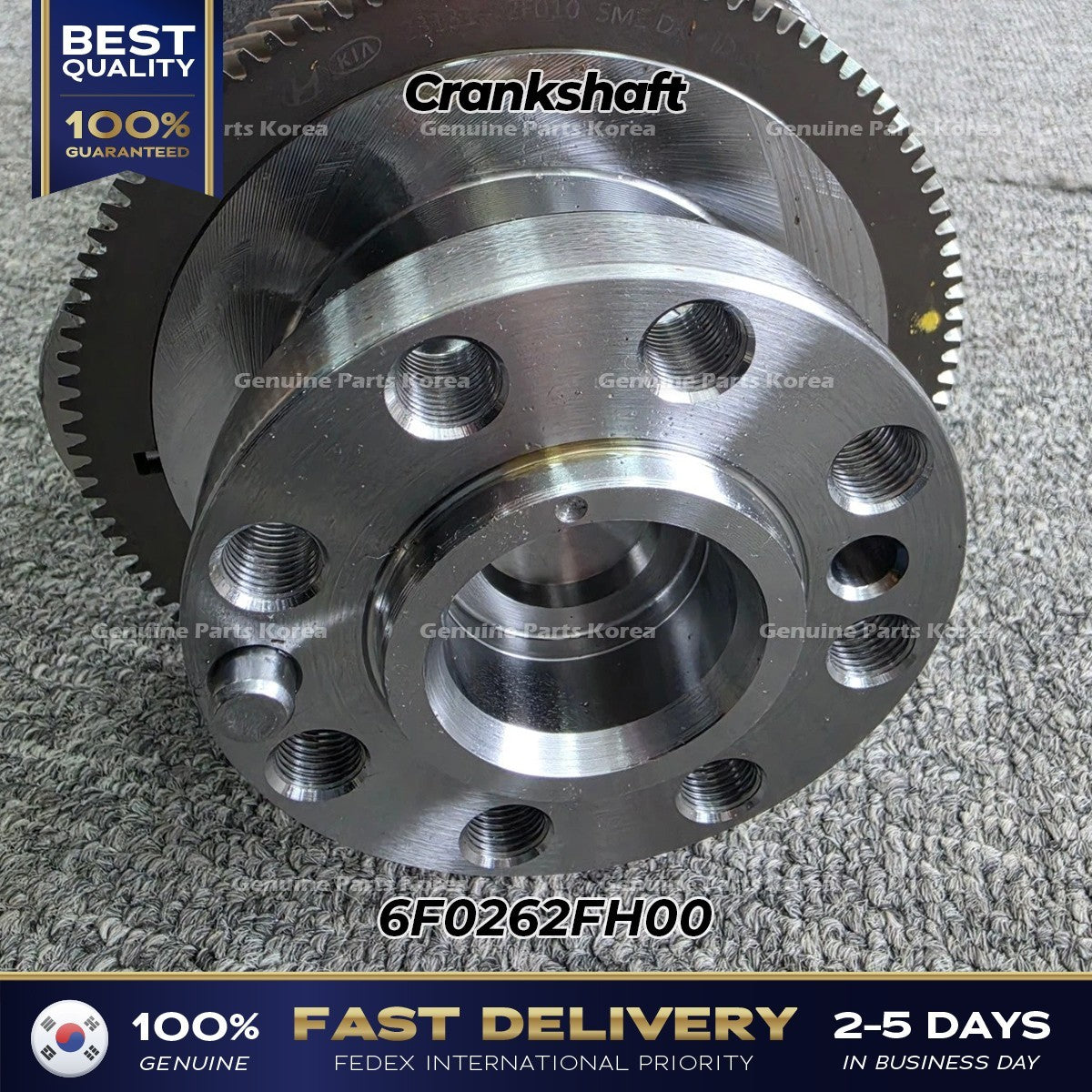 Genuine Crankshaft 6F0262FH00 for Kia Sorento