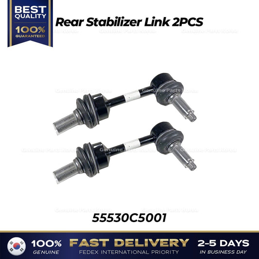 Genuine Rear Stabilizer Link 2PCS 55530C5001 for Hyundai Santa Fe Kia Sorento