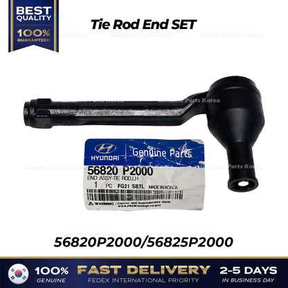 Genuine Tie Rod End SET 56820P2000 56825P2000 for Hyundai Santa Fe Hybrid