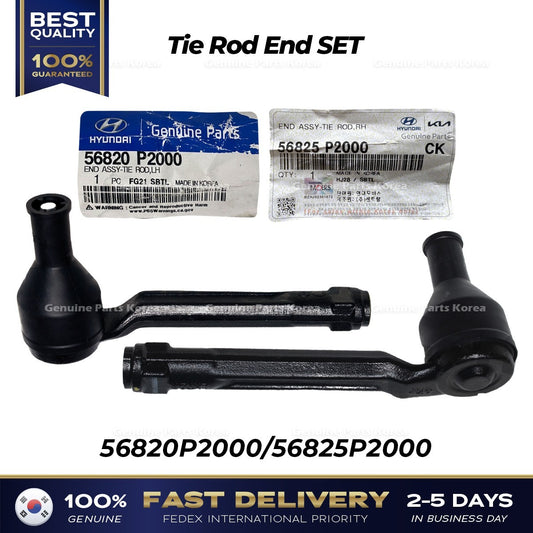 Genuine Tie Rod End SET 56820P2000 56825P2000 for Hyundai Santa Fe Hybrid