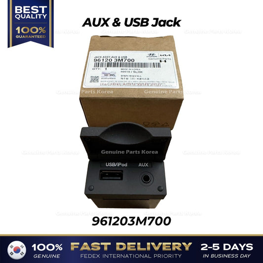 Genuine AUX & USB Jack 961203M700 for Hyundai Genesis