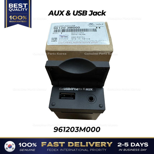 Genuine AUX & USB Jack 961203M000 for Hyundai Genesis
