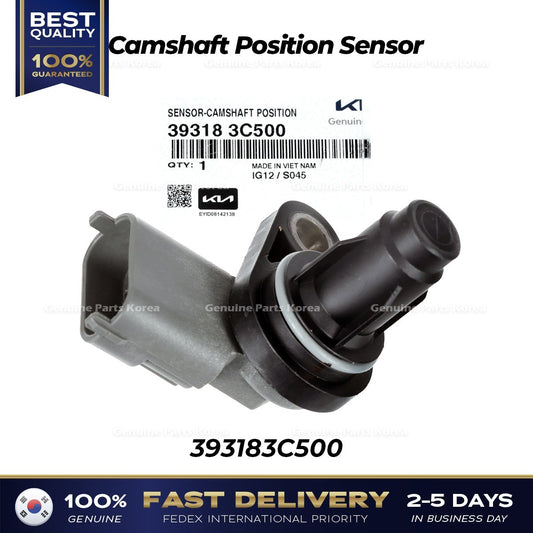 Genuine Camshaft Position Sensor 393183C500 for Hyundai Azera Kia Sedona