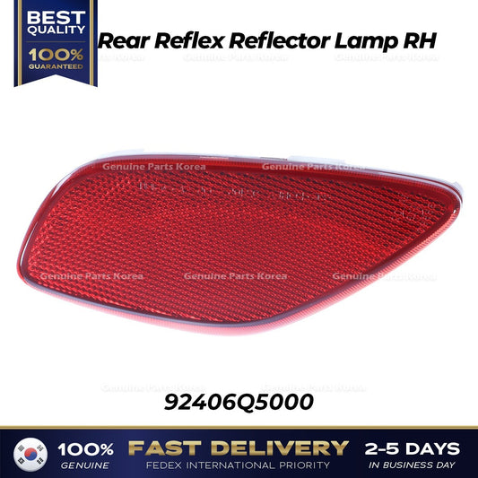 Genuine Rear Reflex Reflector Lamp RH 92406Q5000 for Kia Seltos