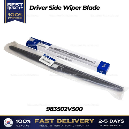 Genuine Driver Side Wiper Blade 983502V500 for Hyundai Veloster
