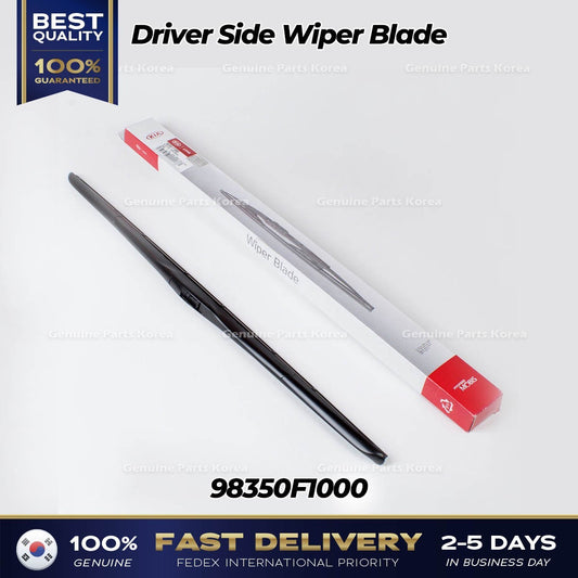 Genuine Driver Side Wiper Blade 98350F1000 for Kia Sportage