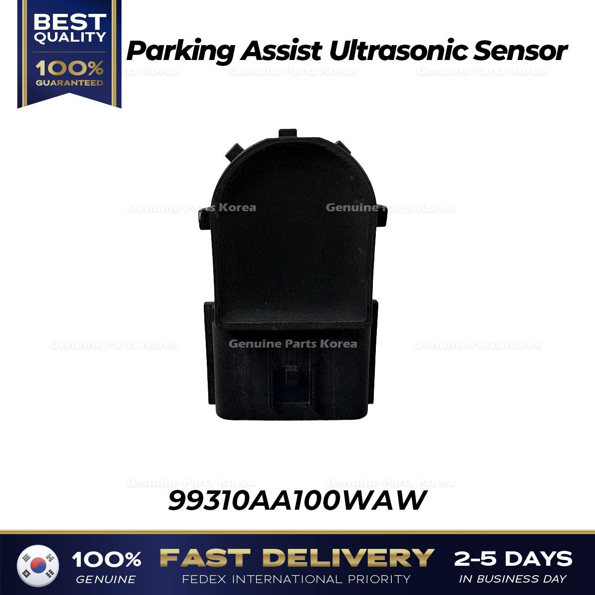 Genuine Parking Assist Ultrasonic Sensor 99310AA100WAW for GV70 Electric
