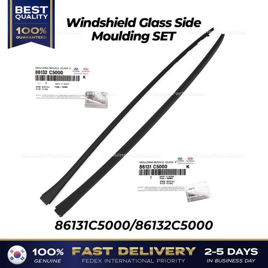 Genuine Windshield Glass Side Moulding SET for Kia Sorento