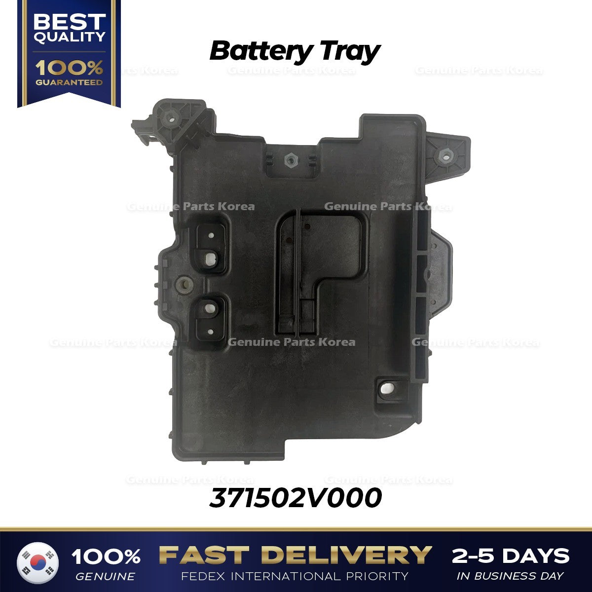 Genuine Battery Tray 371502V000 for Hyundai Veloster