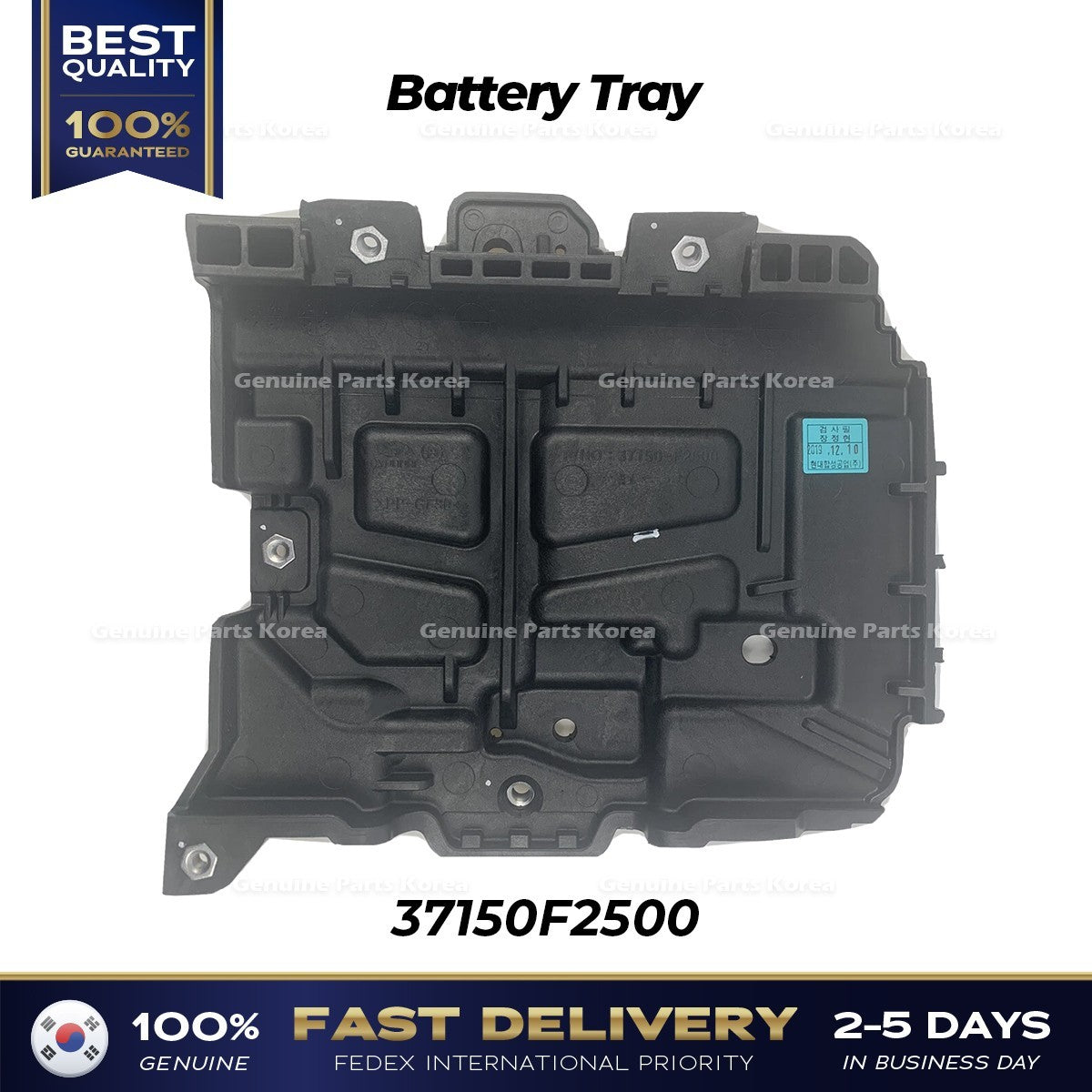 Genuine Battery Tray 37150F2500 for Hyundai Elantra
