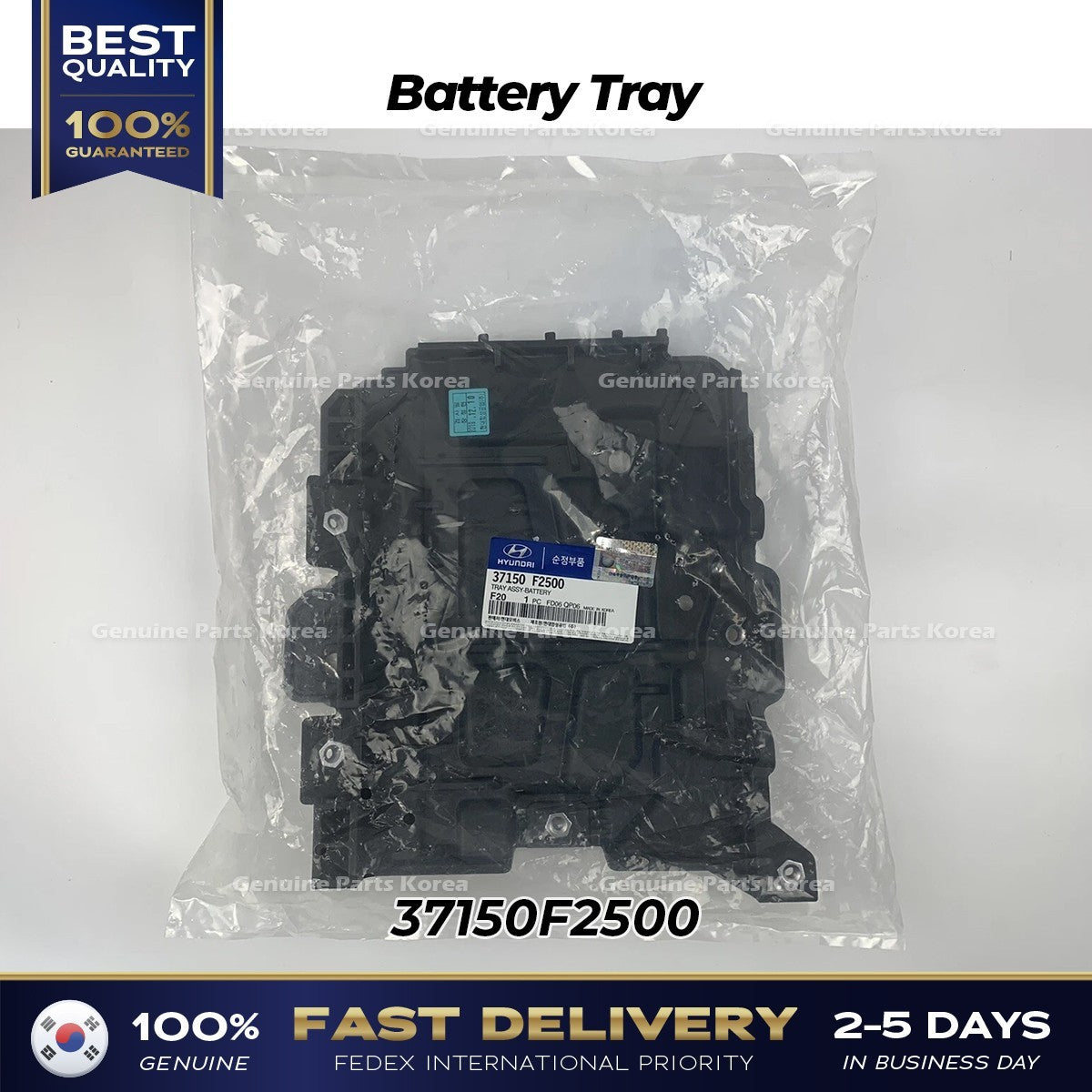 Genuine Battery Tray 37150F2500 for Hyundai Elantra