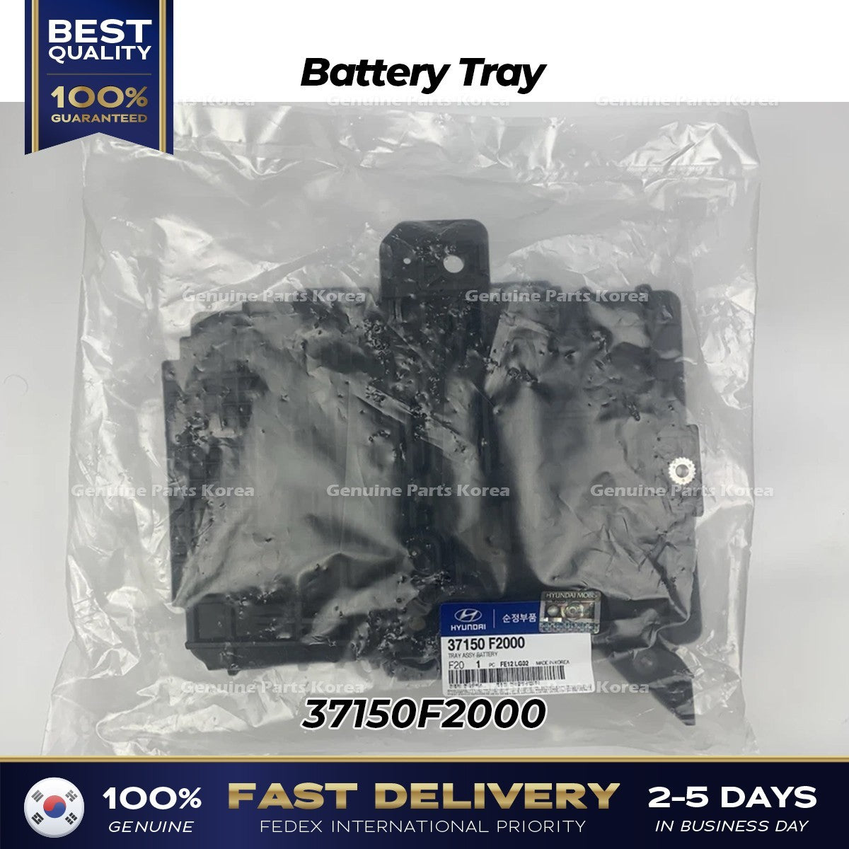 Genuine Battery Tray 37150F2000 for Hyundai Elantra