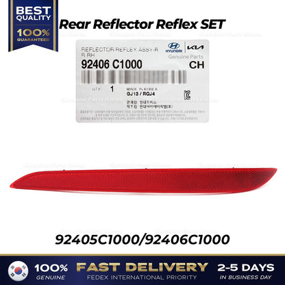 Genuine Rear Reflector Reflex SET 92405C1000 92406C1000 for Hyundai Sonata
